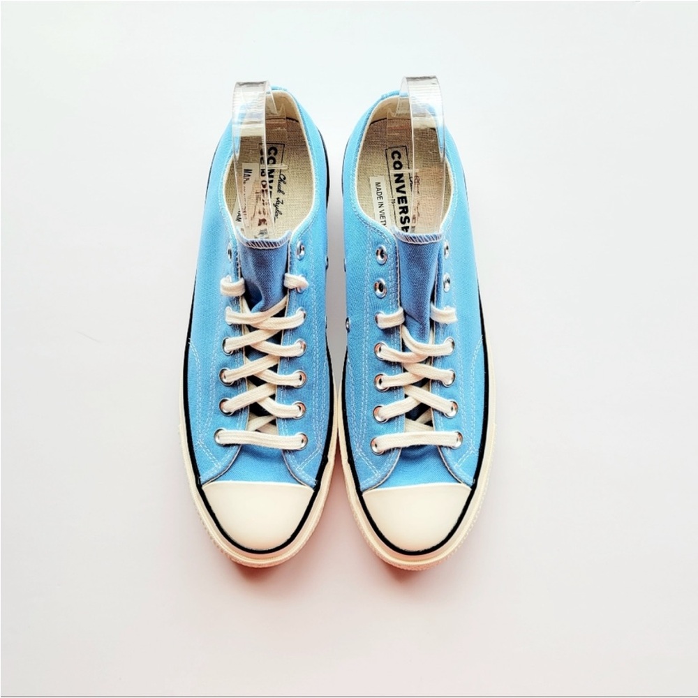 Converse Chuck 70 Ox University Blue Egret Black Men's 6 Women's 8